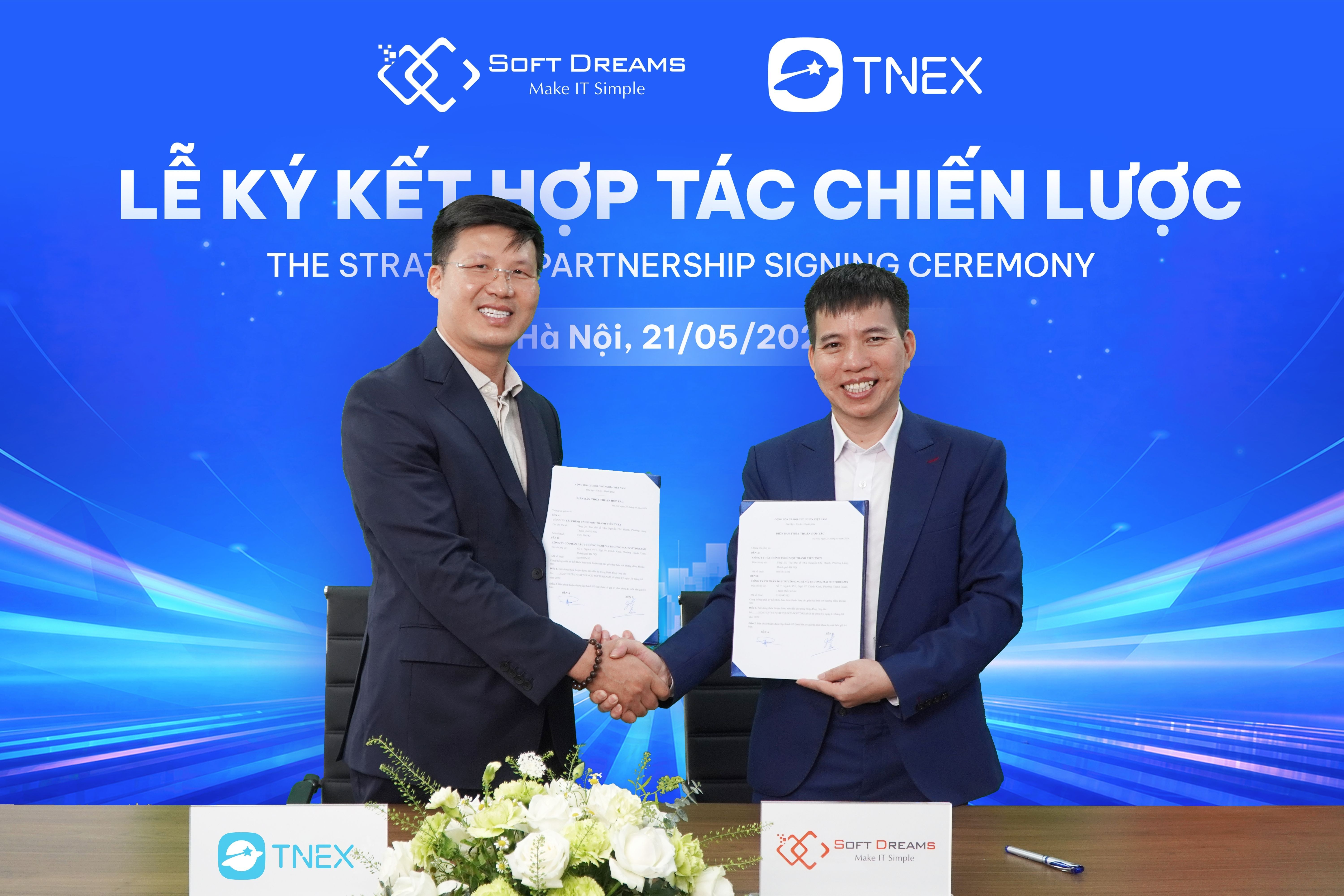 TNEX hợp tác SOFTDREAMS thúc đẩy tiếp cận vốn số cho người kinh doanh TNEX hợp tác SOFTDREAMS thúc đẩy tiếp cận vốn số cho người kinh doanh