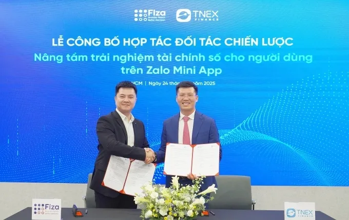TNEX Finance ký kết hợp tác chiến lược với Fiza TNEX Finance ký kết hợp tác chiến lược với Fiza