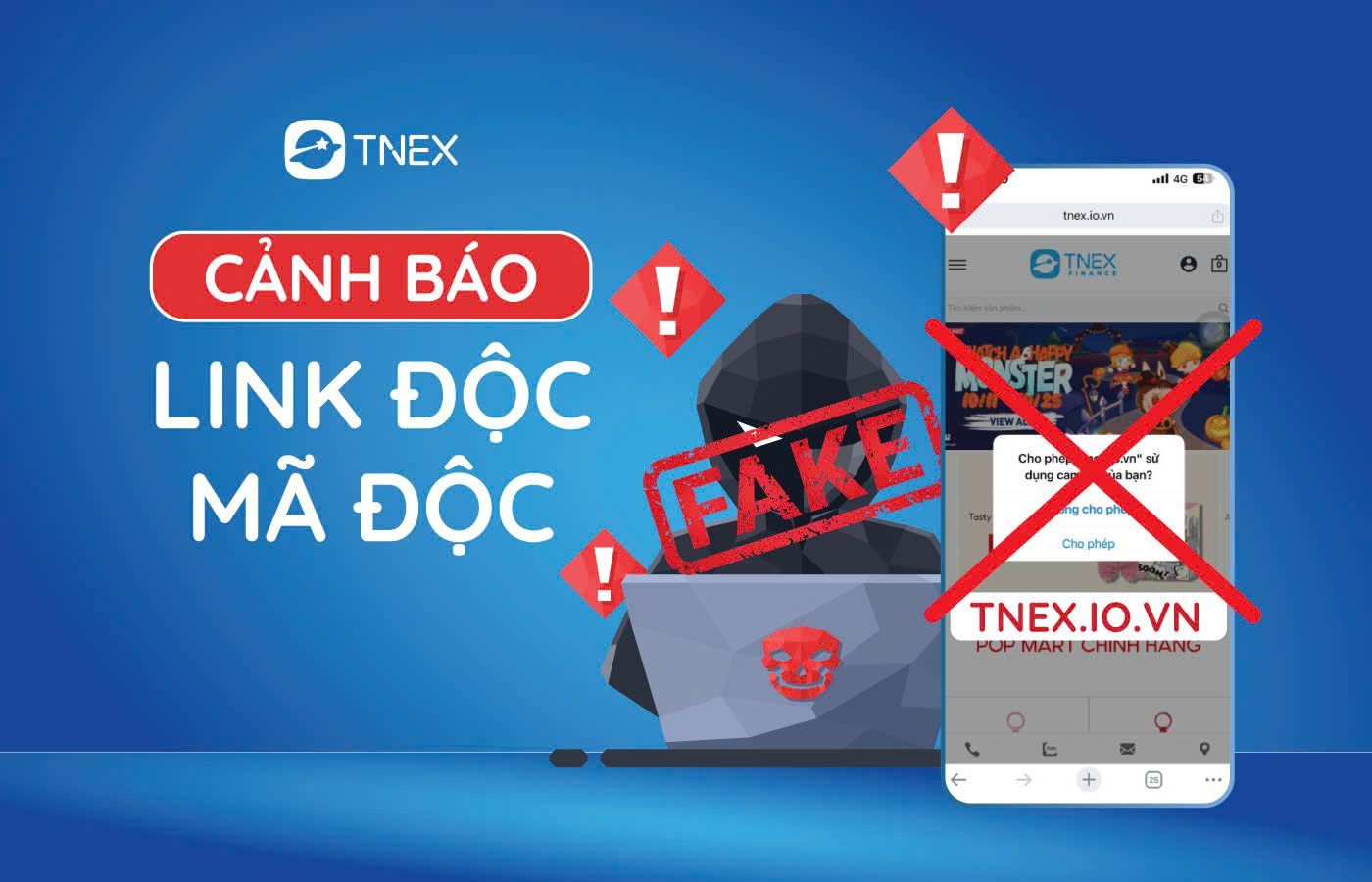 CẢNH BÁO MẠO DANH CẢNH BÁO MẠO DANH